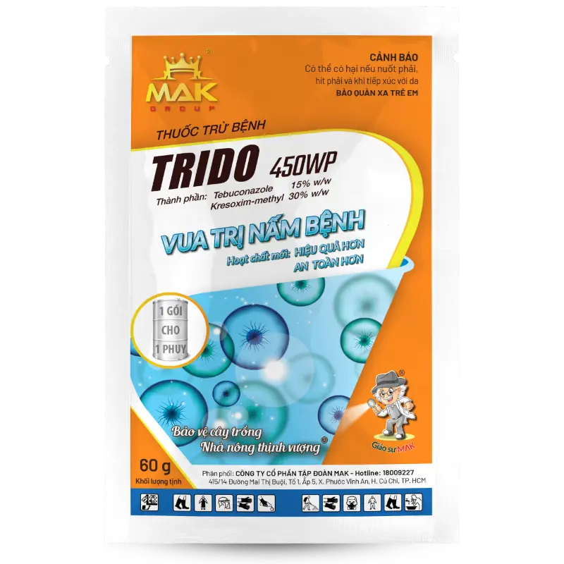 Thuốc trừ bệnh TRIDO 450WP - VUA TRỊ NẤM BỆNH