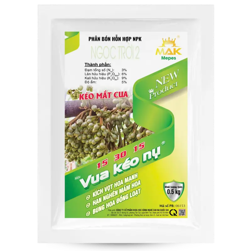 Phân Bón VUA KÉO NỤ 15-30-15