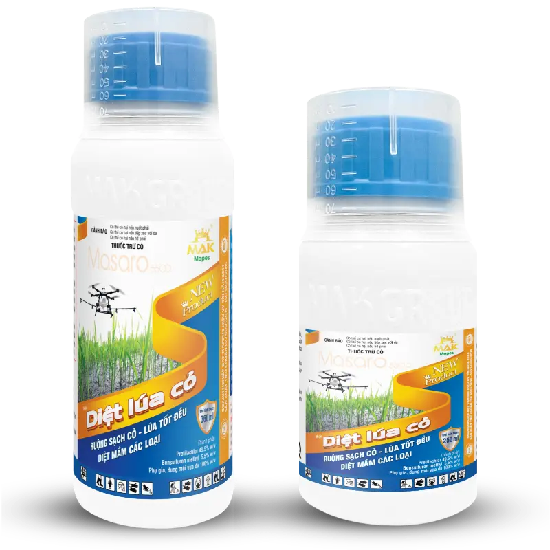 Thuốc trừ cỏ DIỆT LÚA CỎ - MASARO 55OD giúp quản lý lúa cỏ ngay từ đầu vụ