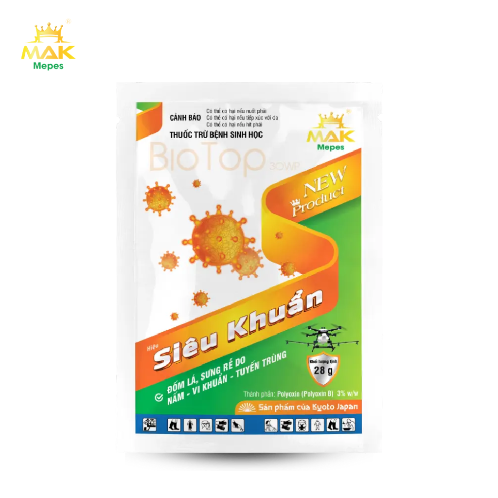 Thuốc trừ bệnh sinh học SIÊU KHUẨN